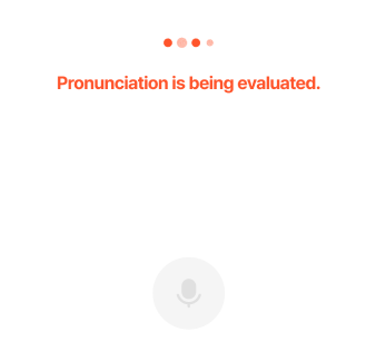 Pronunciation evaluation